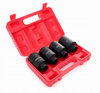 Nasadki udarowe 1/2" 12-kątne 34 36 38 41 mm komplet 4 szt CrMo