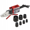 ZGRZEWARKA POLIFUZYJNA DO ZGRZEWANIA RUR PP PVC 2700W 16-63MM 7 MATRYC