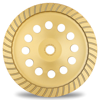 TARCZA 230 / 22 MM DIAMENTOWA GARNKOWA DO SZLIFOWANIA BETONU KAMIENIA TURBO