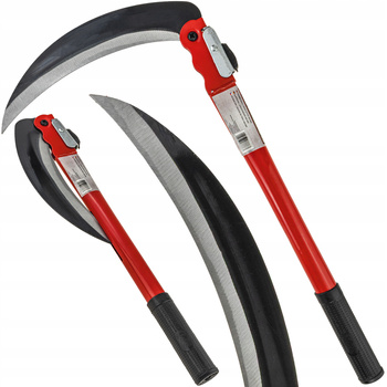 SIERP RĘCZNY KOSA 40 CM SKŁADANY NÓŻ RĘCZNY DO TRAW TRAWA OZDOBNA