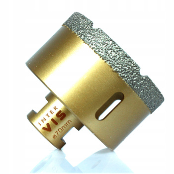 Otwornica diamentowa do ceramiki, kamienia, gresu, glazury 70 mm M14