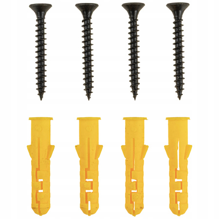WIESZAK ŚCIENNY UCHWYT WIESZAK NA SZLIFIERKĘ KĄTOWĄ FLEXA 125 MM PODWÓJNY