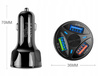 Ładowarka samochodowa QUICK CHARGE 3 porty USB LED