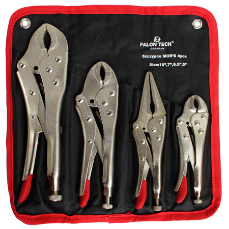 SZCZYPCE ZACISKOWE MORS'A KLUCZ ŻABKA ZESTAW 4szt