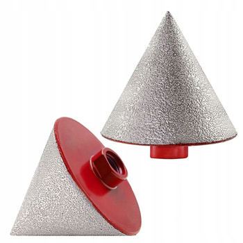 TARNIK FREZ STOŻKOWY OTWORNICA DIAMENT STOŻEK DO SZLIFOWANIA GRESU M14 3-75