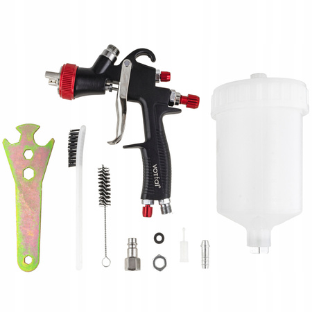 PISTOLET LAKIERNICZY NATRYSKOWY DO MALOWANIA MALARSKI DYSZA 1.4MM LVLP PRO