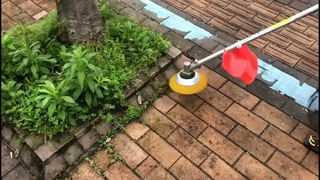 SZCZOTKA TARCZA DO KOSY NYLONOWA DO CZYSZCZENIA