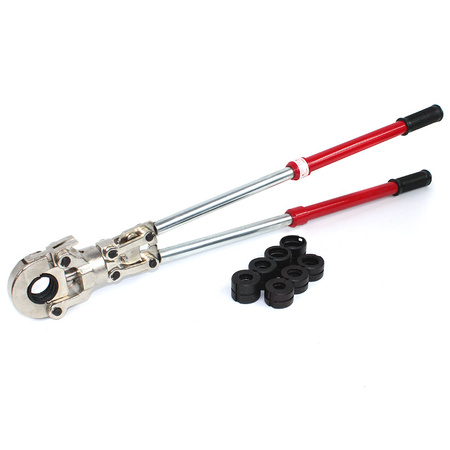 PRASKA PRASA ZACISKARKA DO RUR PEX MATRYCE 16-32mm