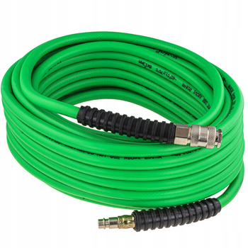 WĄŻ PNEUMATYCZNY GUMOWY DO KOMPRESORA CIŚNIENIOWY ELASTYCZNY 15M