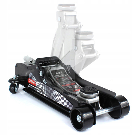 PODNOŚNIK SAMOCHODOWY LEWAREK ŻABA 2,5T NISKI GUMA