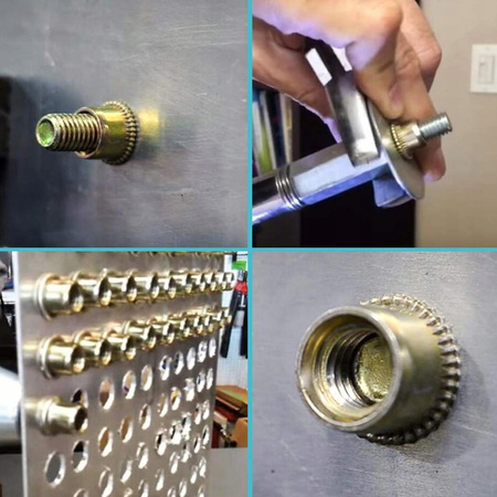 ZESTAW NITONAKRĘTEK STALOWYCH M3- M10 150 SZT