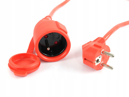 PRZEDŁUŻACZ BUDOWLANY OGRODOWY Z KLAPKĄ 10 m