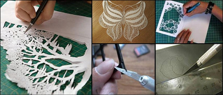 NOŻYKI MODELARSKIE SKALPEL CARVING 13el