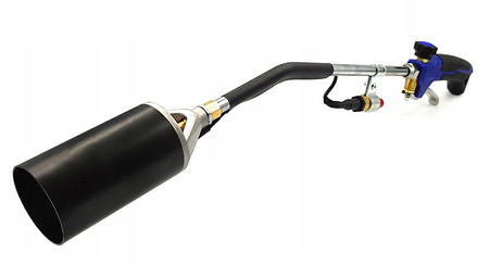 Palnik dekarski gazowy do papy opalania 60 mm / 70 cm + reduktor i wąż 5m