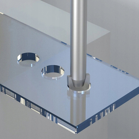 WIERTŁO DO SZKŁA GLAZURY CERAMIKI 8x75mm