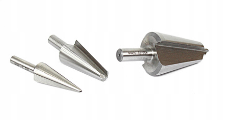 WIERTŁO BEZSTOPNIOWE STOŻKOWE 3-30 ZESTAW 3szt.