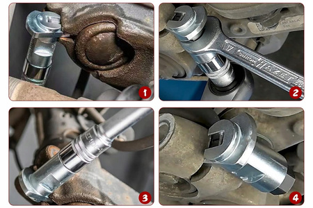 SEPARATOR NARZĘDZIE DO DEMONTAŻU ZAWIESZENIA ROZPIERACZ ZWROTNICY WAHACZA