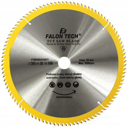 TARCZA DO CIĘCIA ALUMINIUM WIDIA 305 / 30 T100 PRO