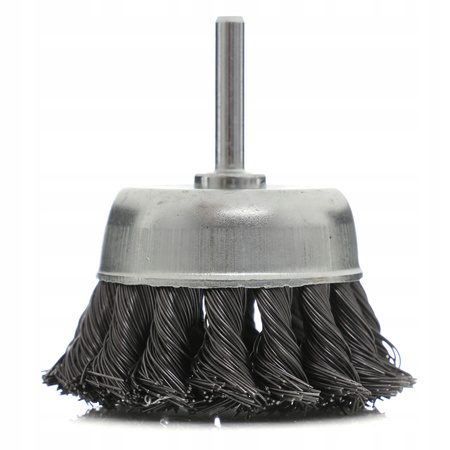 SZCZOTKA PLECIONA DRUCIANA CZOŁOWA 75mm M6