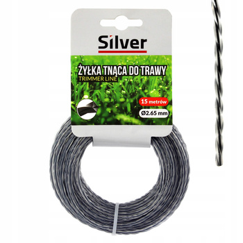 ŻYŁKA TNĄCA DO KOSY 2,65 / 15 M ZBROJONA KARBOWANA