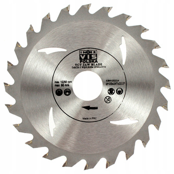 TARCZA PIŁA DO DREWNA WIDIA 125 / 22,2 T24 INTER