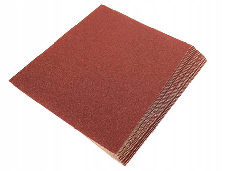 Papier ścierny arkusz 230x280 mm gr 220 - 10 szt