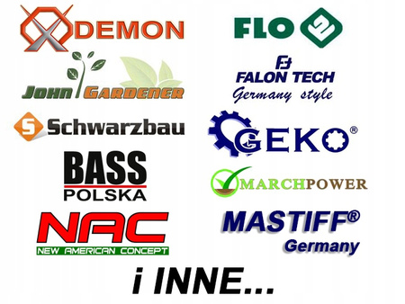 RĄCZKA UCHWYT DO KOSY SPALINOWEJ Z LINKĄ GAZU