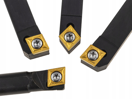 ZESTAW NOŻY TOKARSKICH SKŁADANYCH NÓŻ TOKARSKI 12 x 12 MM