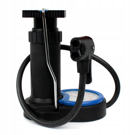 POMPKA ROWEROWA SAMOCHODOWA NOŻNA Z MANOMETREM