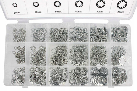 ZESTAW PODKŁADEK ZABEZPIECZAJĄCYCH 720 EL. M3-M10