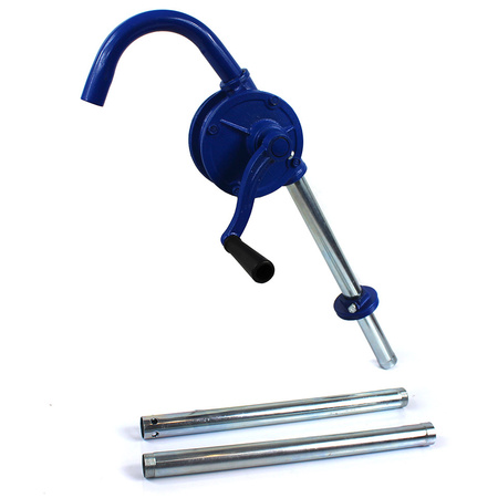 POMPA DO PALIWA ROPY OLEJU ROTACYJNA NA KORBĘ +WĄŻ