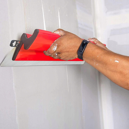 SZPACHLA WYKOŃCZENIOWA NÓŻ DO GŁADZI PIÓRO NIERDZEWNE 55 CM OSTRZE WYMIENNE