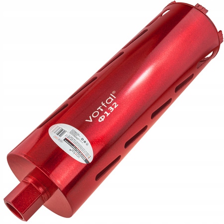 WIERTŁO KORONOWE DIAMENTOWE DO BETONU 132 mm WIERTNICA OTWORNICA NA SUCHO