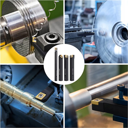 ZESTAW NOŻY TOKARKISCH SKŁADANYCH NÓŻ TOKARSKI TOKARSKIE 12x12mm 18el