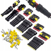 ZŁĄCZA ELEKTRYCZNE Superseal HERMETYCZNE WTYCZKI 1-6 PIN ZESTAW 424szt.