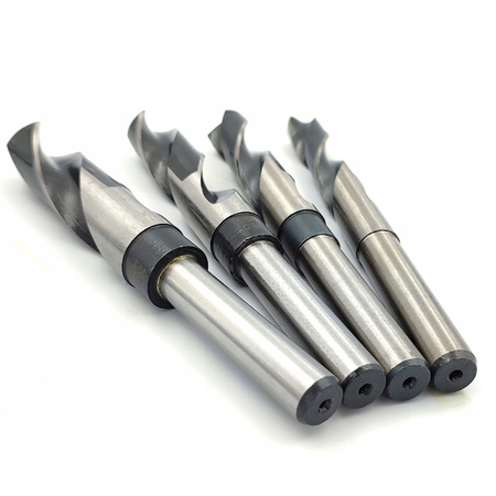 ZESTAW WIERTEŁ DO METALU STALI 4 szt HSS 14 16 18 20 MM