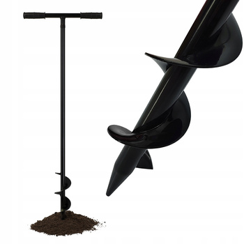 ŚWIDER RĘCZNY WIERTŁO DO GLEBY ZIEMI GRUNTU SŁUPKÓW SADZENIA DRZEW 50MM