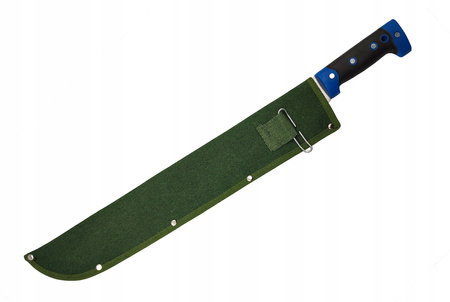 MACZETA OGRODOWA DO CIĘCIA GAŁĘZI Z KABURĄ DO TRAWY ZAROŚLI SURVIVAL 60cm