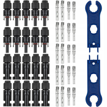 10 X MC4 KONEKTOR ZŁĄCZE SOLARNE WTYCZKA WTYK MC4 PV -+ PANEL SOLARNY IP67