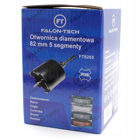 OTWORNICA DIAMENTOWA 82mm /5 M16 SDS+ WIERTŁO DO BETONU CEGŁY SILIKATU