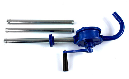 POMPA DO PALIWA ROPY OLEJU ROTACYJNA NA KORBĘ +WĄŻ