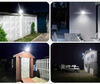 MOCNA LAMPA SOLARNA LED Z CZUJNIKIEM RUCHU ZMIERZCHU OGRODOWA ULICZNA PILOT