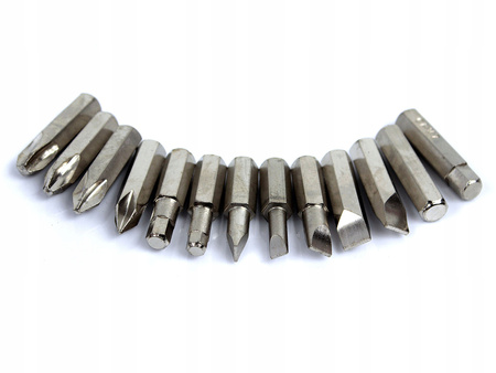 ŚRUBOKRĘT WYKRĘTAK DO POBIJANIA UDAROWY + 13 BITÓW