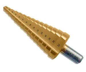 WIERTŁO STOPNIOWE STOŻKOWE HSS TYTAN 4-32mm