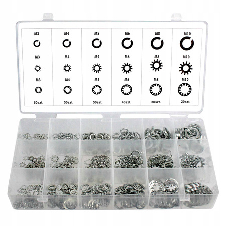 ZESTAW PODKŁADEK ZABEZPIECZAJĄCYCH 720 EL. M3-M10