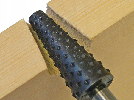 ZDZIERAK STOŻKOWY FREZ TARNIK DO DREWNA 15MM