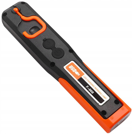 Latarka warsztatowa Lampka LED USB-C Akumulator Magnes Haczyk