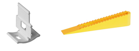 SYSTEM POZIOMOWANIA PŁYTEK + SZCZYPCE ZESTAW 401EL