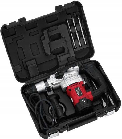 Młot udarowy SDS-PLUS 2800W 6J KD3210 + Walizka, Dłuta, Wiertła