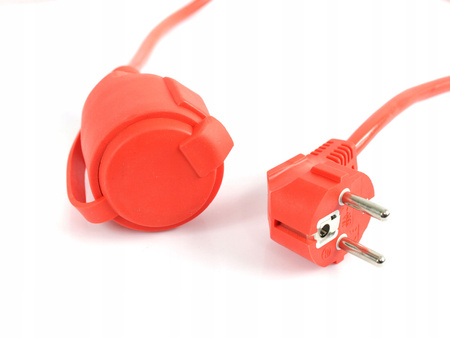 PRZEDŁUŻACZ BUDOWLANY OGRODOWY Z KLAPKĄ 10 m